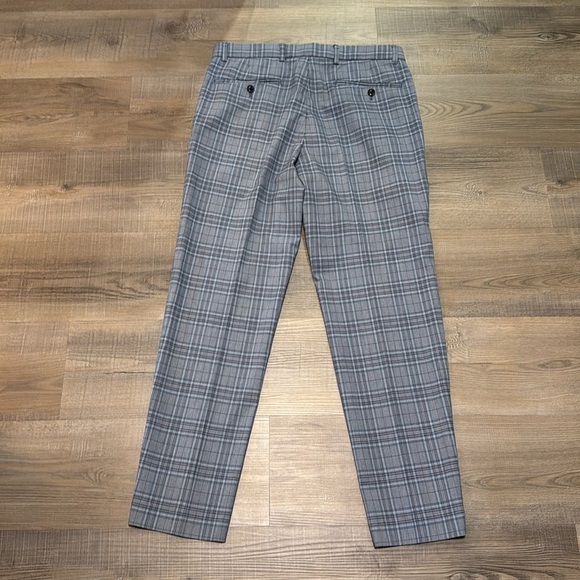 Tommy Hilfiger Men's Blue Checkered Pants - Picture 5 of 6